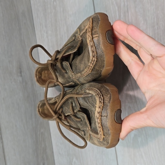 Twisted X Womens WDM0003 Driving Leather moc shoes sz 7.5M - Picture 4 of 12
